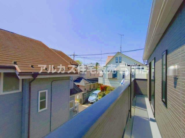 西武多摩川線 新小金井駅 徒歩11分 新築戸建 小金井市東町5丁目のバルコニー