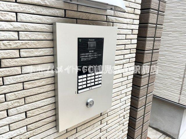 大阪市鶴見区今津中４丁目のアパートのセキュリティ