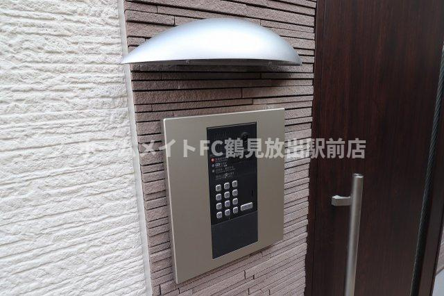 大阪市城東区諏訪３丁目のアパートのセキュリティ