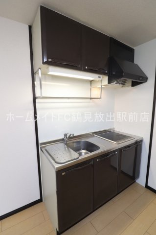 大阪市城東区諏訪４丁目のハイツのキッチン