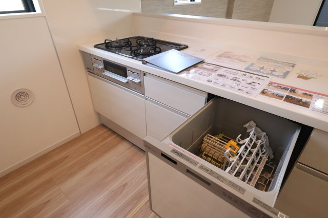 《仲介手数料無料》川越市小仙波町２丁目44-48新築一戸建てリガーレのキッチン
