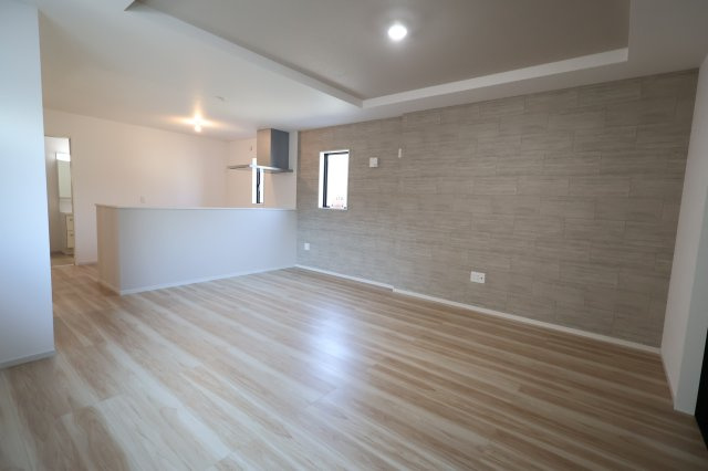 《仲介手数料無料》川越市小仙波町２丁目44-48新築一戸建てリガーレの居間・リビング