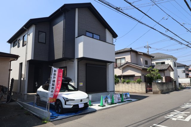 《仲介手数料無料》川越市小仙波町２丁目44-48新築一戸建てリガーレの外観|撮影日 2026年5月16日 10:00 晴れ
