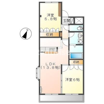 グランチェスタＳＯＵＴＨの間取り|間取図