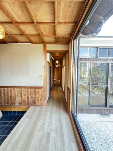 皆生温泉1丁目戸建の玄関