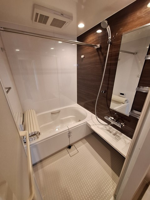 グラン碑文谷Aの浴室|★追炊機能　浴室乾燥機付きのバスルーム★