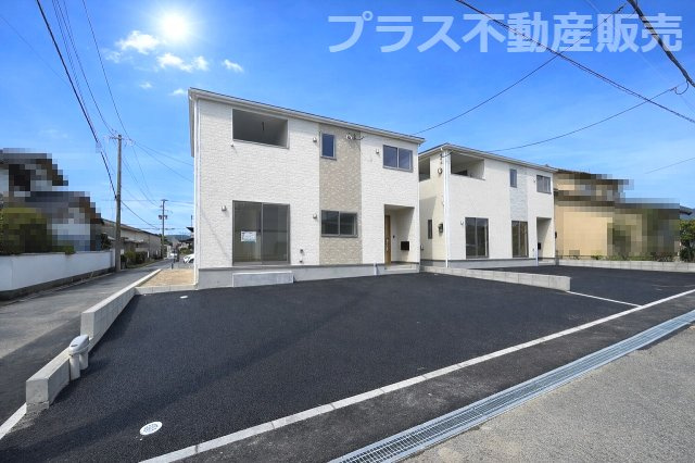 【外観】 | 糟屋郡篠栗町田中3丁目第3　1号棟（全2棟）【仲介手数料無料・0円】 | 完成しました。物件内部もご見学頂けます。プラス不動産販売にお任せ下さい。