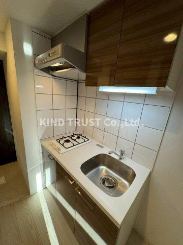 JMFレジデンス桜ノ宮のキッチン|きれいなキッチンです