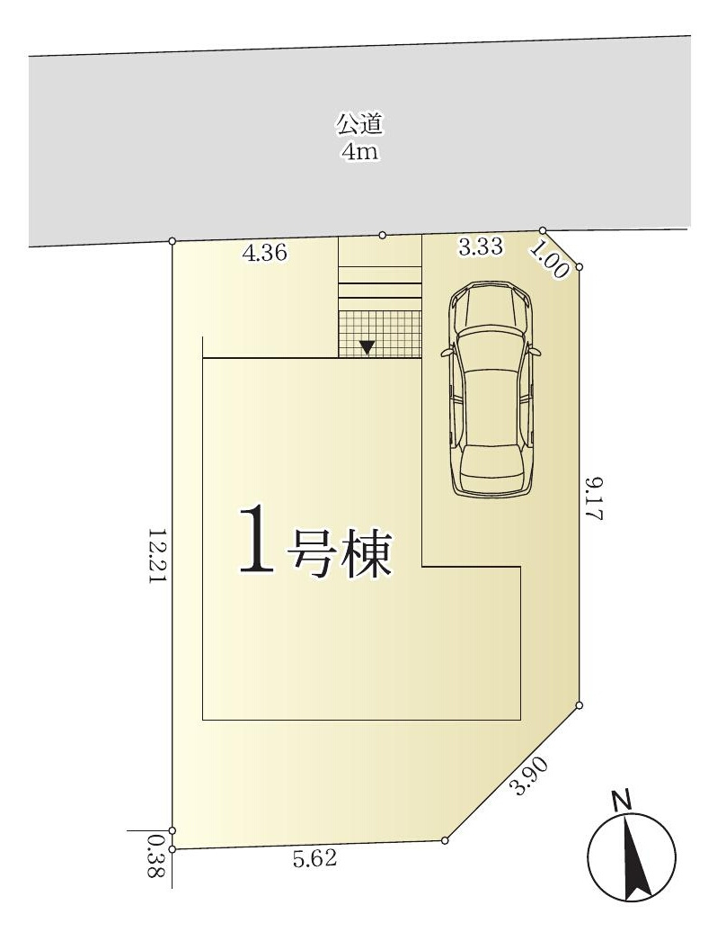小金井市貫井南町5丁目 中央線 国分寺駅 新築戸建の区画図