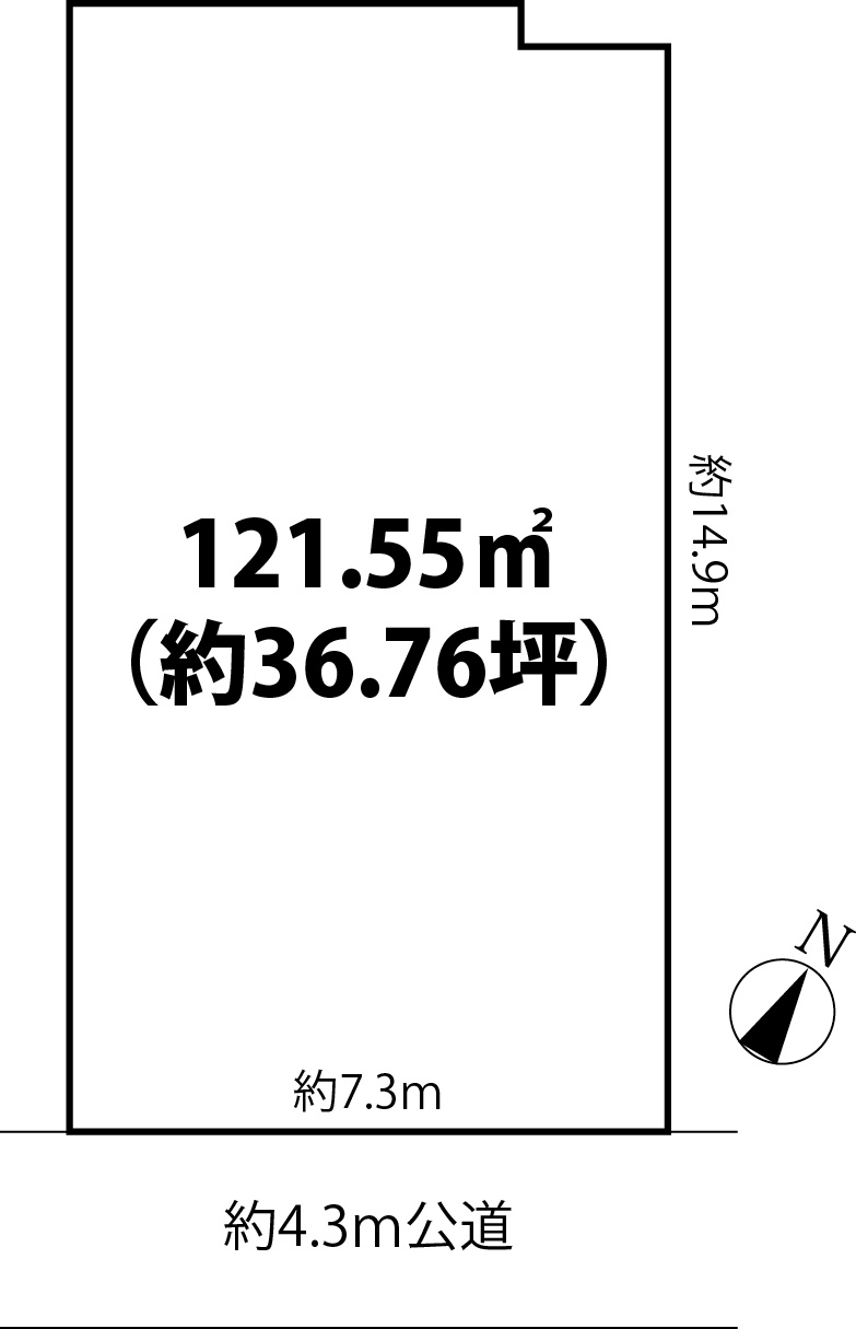 中央1丁目　売地