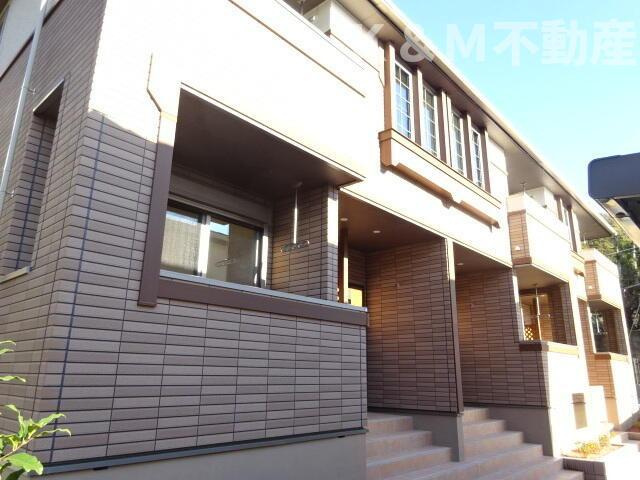 シャルマンＢの外観|外観は落ち着いています