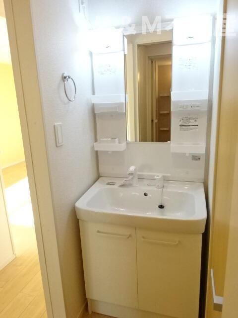 シャルマンＢの洗面所|使いやすい洗面所です