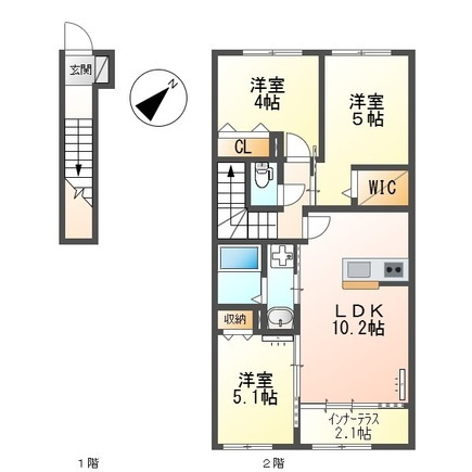 Manaの間取り