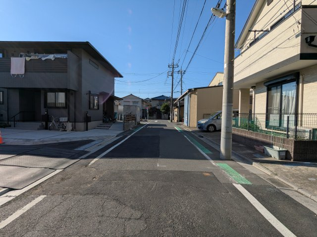 葛飾区東新小岩４丁目の新築戸建の前面道路含む現地写真|～前面道路含む現地写真～