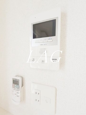 【セキュリティ】 | ワンリーフ | モニター付きインターホンです。
