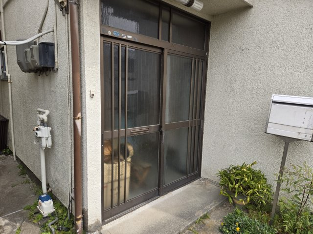 大治花常の玄関