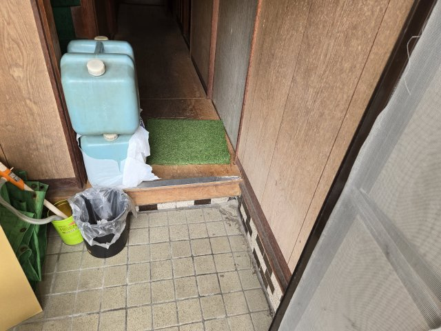 大治花常の玄関