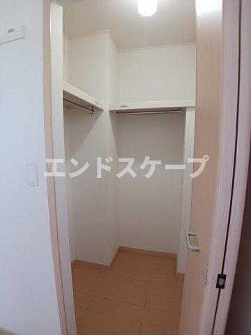 ピーノプリモⅡ　Ｂの収納|高崎、前橋のお部屋探しはエンドスケープまで！お客様の理想お聞かせ下さい♪