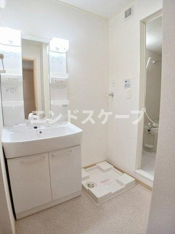 ピーノプリモⅡ　Ｂの洗面所|高崎、前橋のお部屋探しはエンドスケープまで！お客様の理想お聞かせ下さい♪