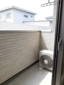 【バルコニー】 | ミライエ沖浜Ⅰ | バルコニー付きです