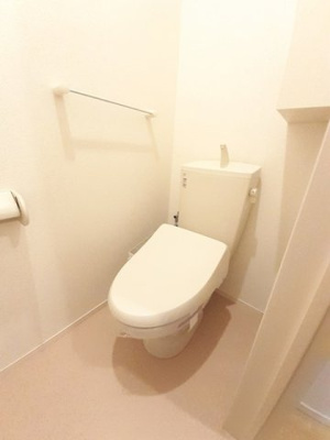 【トイレ】 | フレグランス | 落ち着いた色調のトイレです