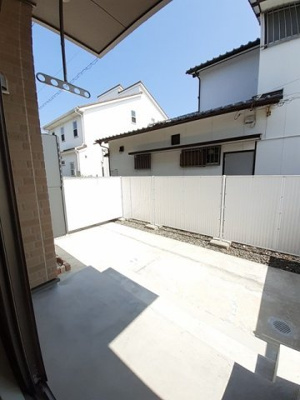 【庭】 | グランピアス笹木野　１ | お庭が付いています