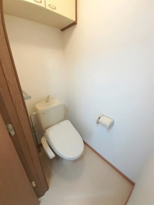 【トイレ】 | バーシア鳴門　Ｂ | ゆったりとした空間のトイレです