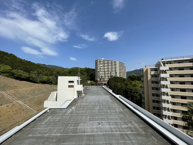ベンタナヒルズ篠栗3号館の展望|約5.1帖洋室からの眺望