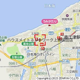 インサイドモートの地図|位置図