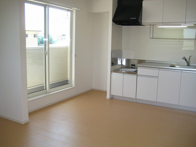 リオン　ドゥ　エスポワール　Ａのキッチン|お料理しやすいキッチンです