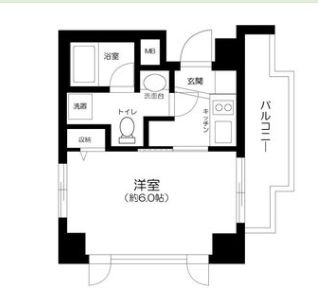 中野区野方５丁目の賃貸マンションの間取り|間取り図☆