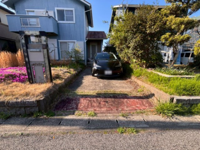 山武郡横芝光町鳥喰新田　中古戸建の駐車場