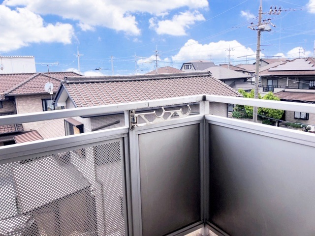 ビーチフラット浜中のバルコニー