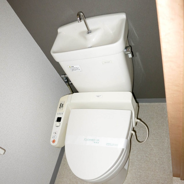 ビーチフラット浜中のトイレ