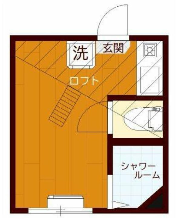 フェリスショコラＡ棟の間取り|間取り♪