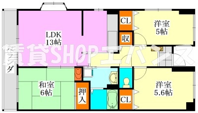 【間取り】 | フェアール習志野