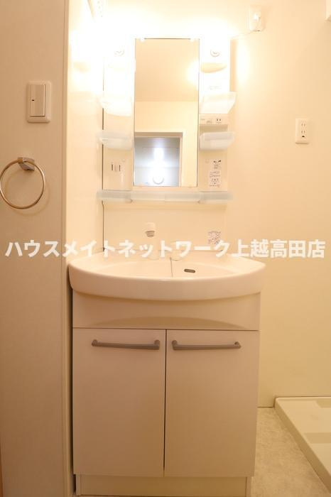 ロイヤルガーデン絆 Ｄの洗面所|洗髪洗面化粧台