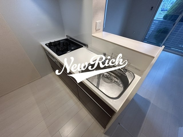 前橋市高井町１丁目のアパートのキッチン