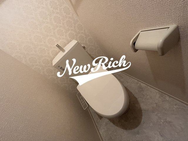 前橋市高井町１丁目のアパートのトイレ