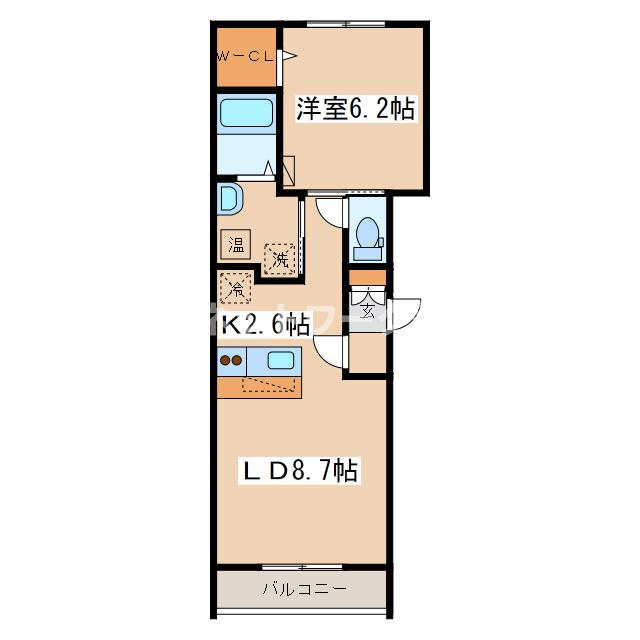 セントウレアの間取り