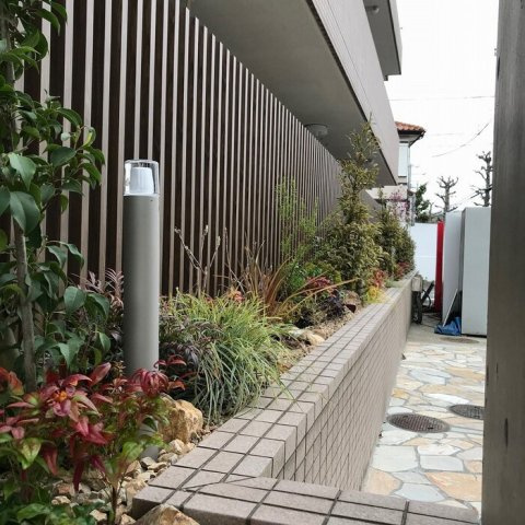 パレ・ドール港南台の庭