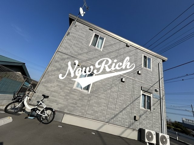 前橋市亀里町のアパートの外観