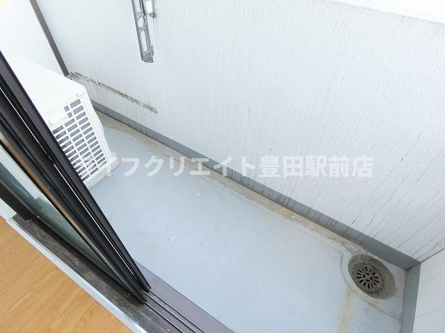 豊田ダイカンプラザのバルコニー