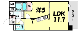 【間取り】 | 新神戸Vita