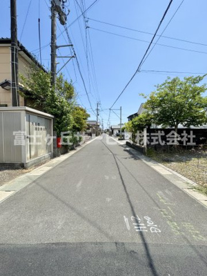 【前面道路含む現地写真】 | 静岡市清水区西大曲町 新築一戸建て 2号棟 | 前面道路含む現地写真です