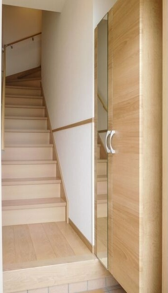 シティハイツ小山Ⅱの玄関