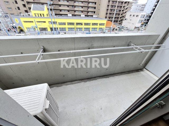 ソフィア東野田のバルコニー