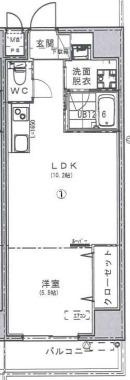 ソフィア東野田の間取り