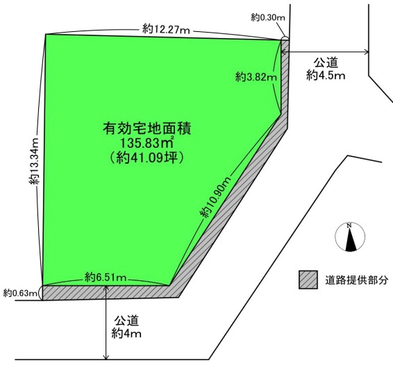 大谷口上町売地