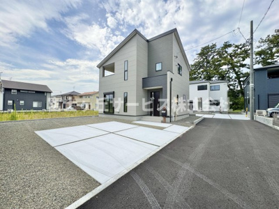 【その他】 | 静岡市清水区三保 7期 新築一戸建て 2号棟 | 現在建築中の外観画像です。ご内覧は同じメーカーの完成物件へご案内いたしますので、いつでもご相談ください！